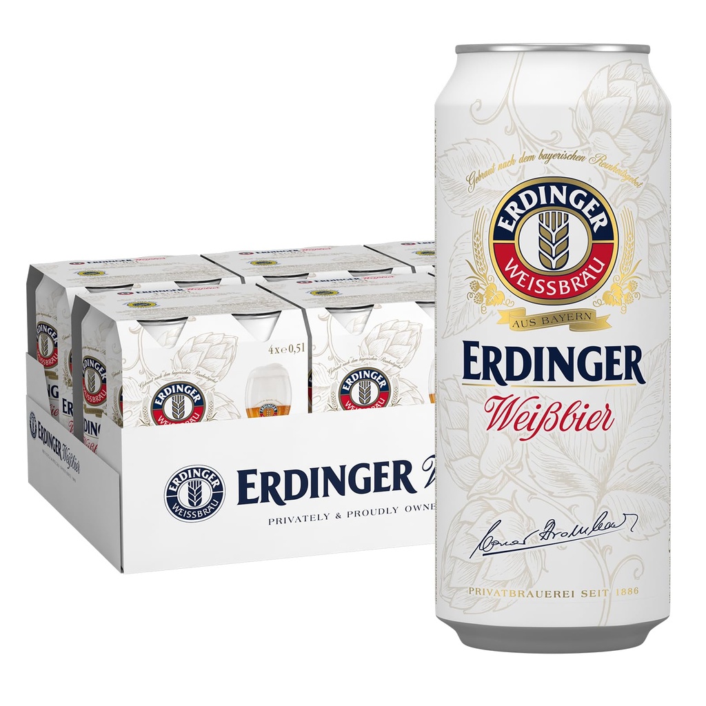 Erdinger Weibbier LATA 500Ml