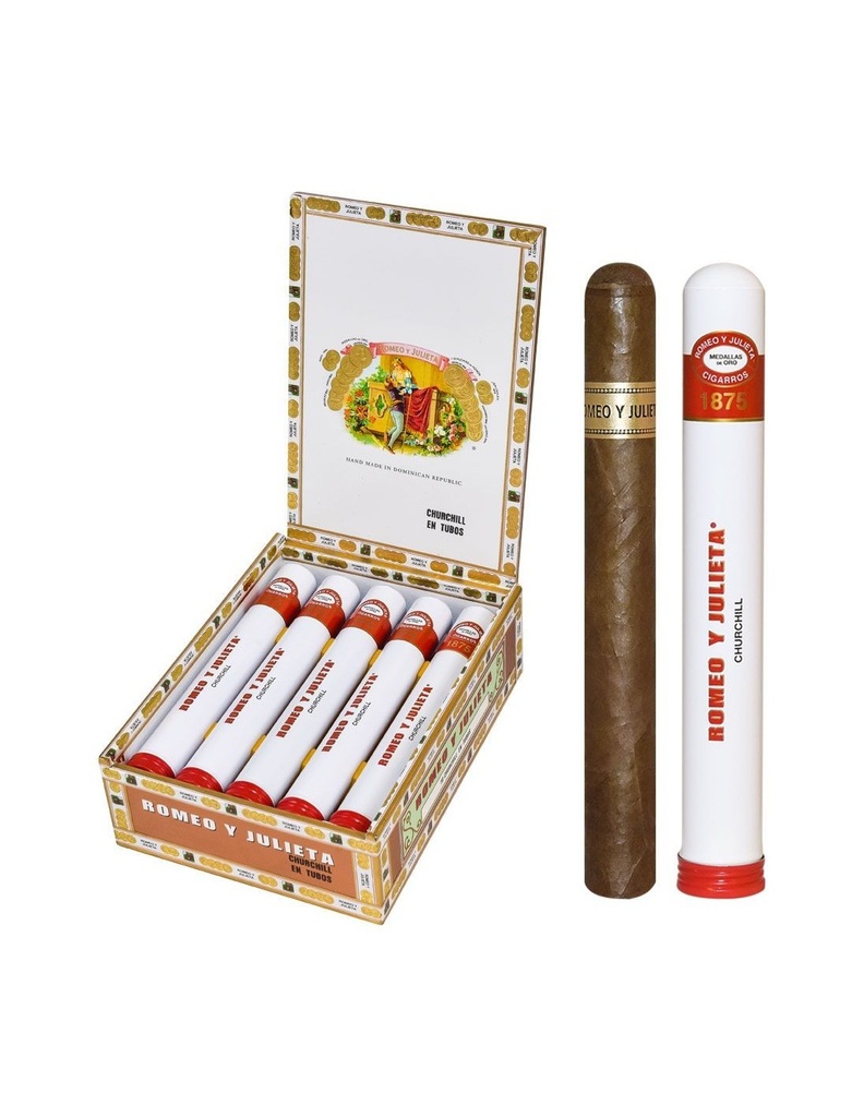 Romeo Y Julieta Churchill 1875 Tubo