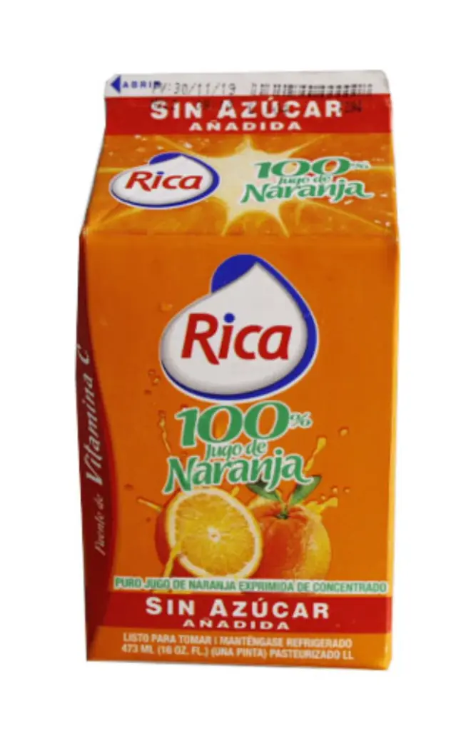 Jugo Rica Sin Azucar 500Ml Pc