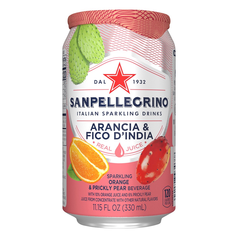 San Pellegrino Aranciata Fico D India LATA 330Ml