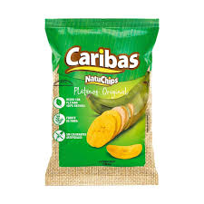 Caribas Platanos Original 52Grs