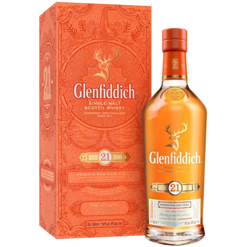 Glenfiddich 21 Años 750Ml
