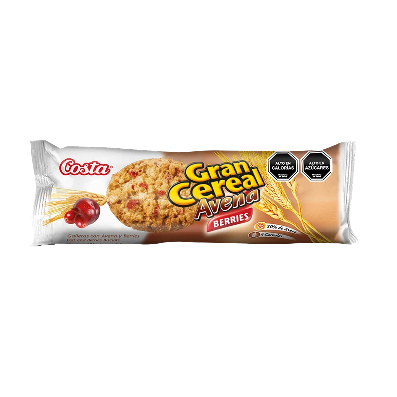 Costa Gran Cereal Avena Berries 185 Gr