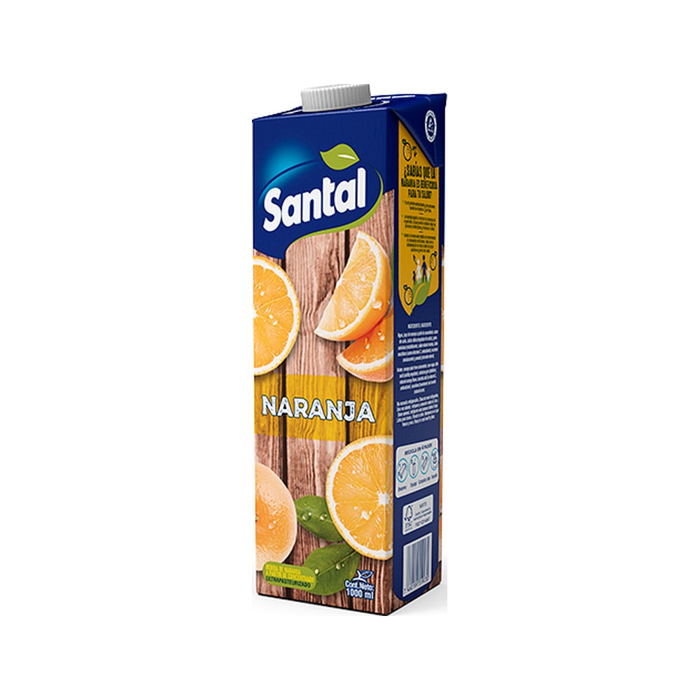 Jugo Santal Naranja 1000Ml