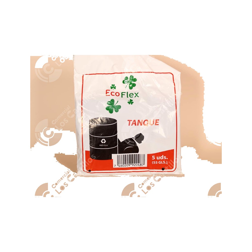 Funda De Tanque Negra Eco Flex 5 uds 